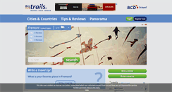 Desktop Screenshot of biztrails.com